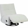 Fauteuil relax inclinable gris clair BELORA