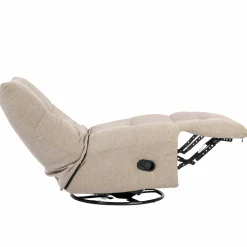 Fauteuil relax inclinable taupe BELORA