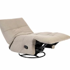 Fauteuil relax inclinable taupe BELORA