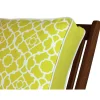 Galette de chaise rembourrée – jaune, motif oriental IZMIR