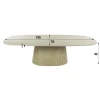 Grande table basse effet travertin 135 cm ASCOLI