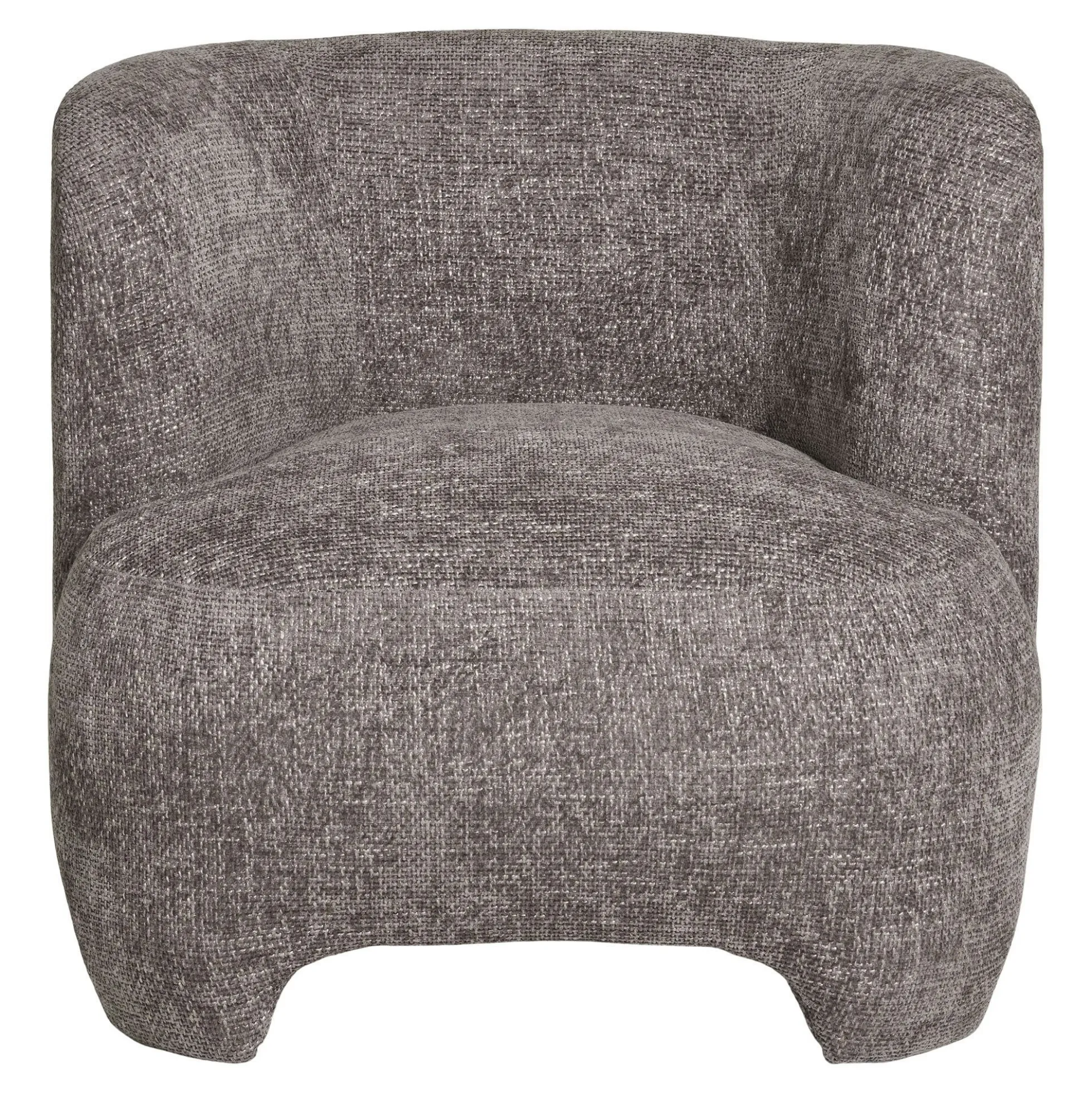 Gros fauteuil design gris BERLIN