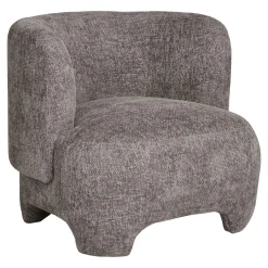 Gros fauteuil design gris BERLIN