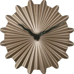 Horloge murale motif soleil