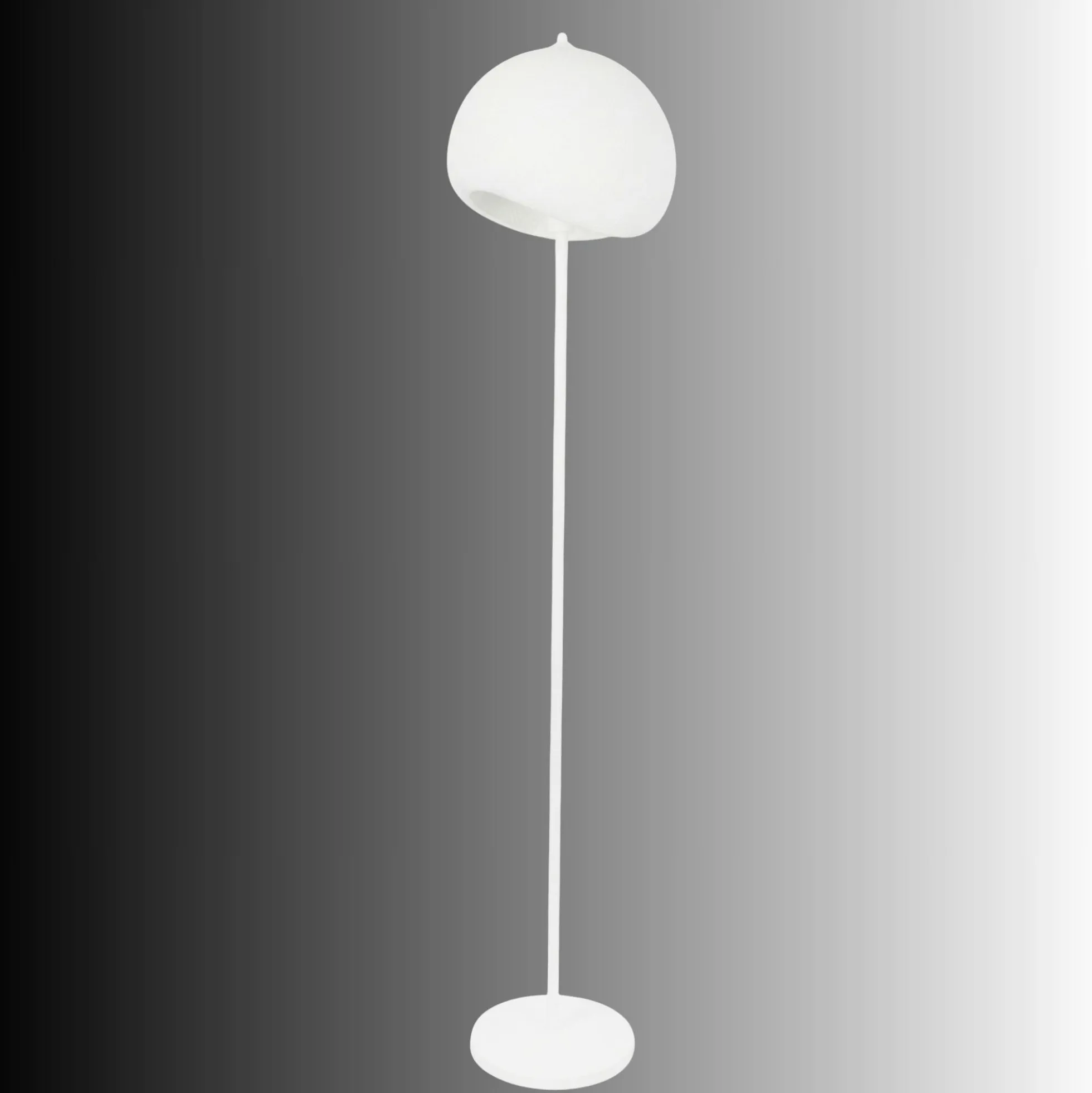 Lampadaire blanc design organique 170 cm NOXIS