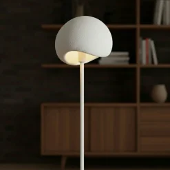 Lampadaire blanc design organique 170 cm NOXIS
