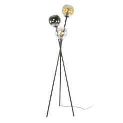 Lampadaire design en verre – torche 3 couleurs NIAGARA