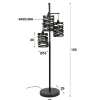 Lampadaire ruban 3 abat-jours RALF