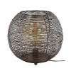 Lampe boule noire filaire D 40 cm NOVA