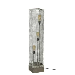 Lampe colonne industrielle effet maille GM TRIBECA