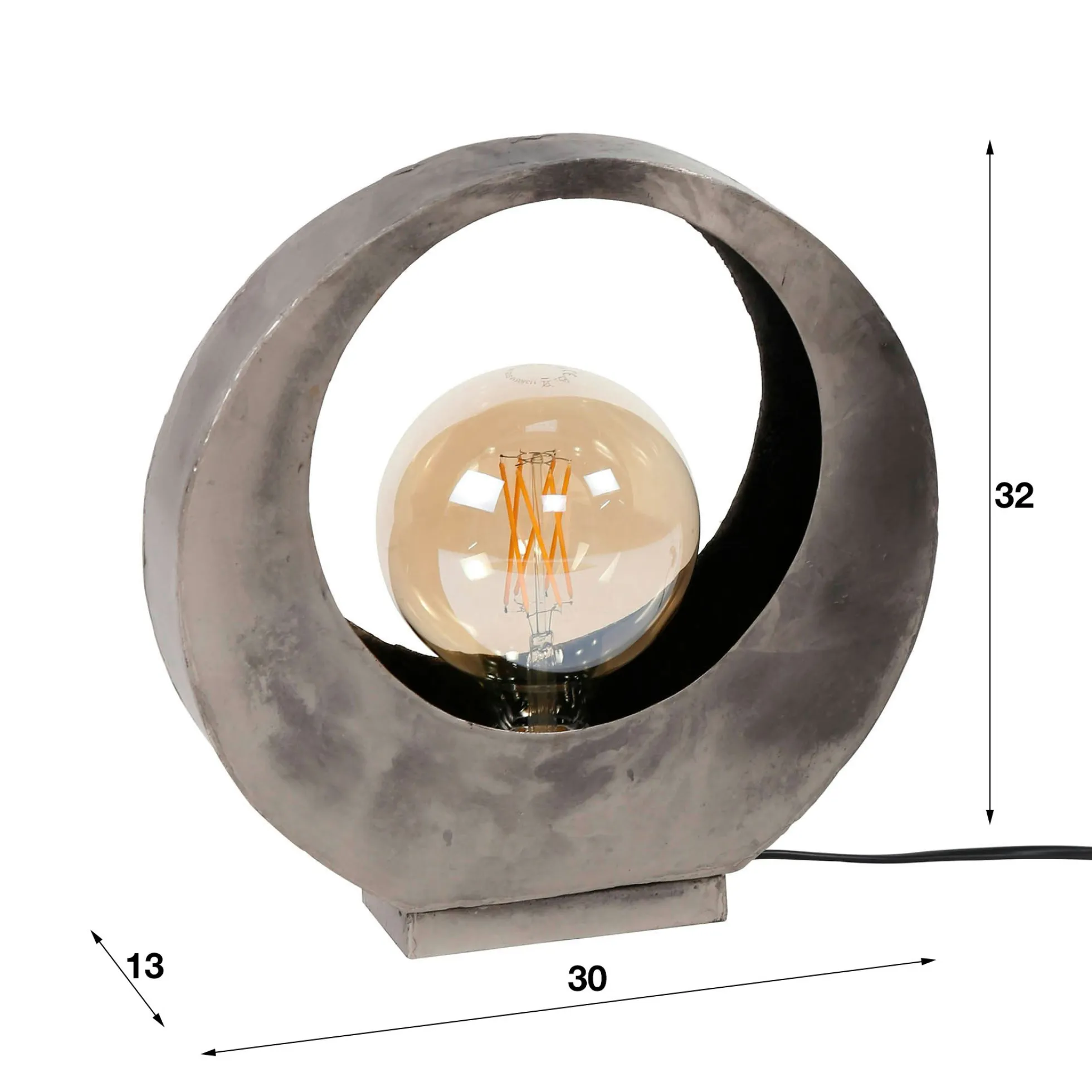 Lampe décorative lune TRIBECA