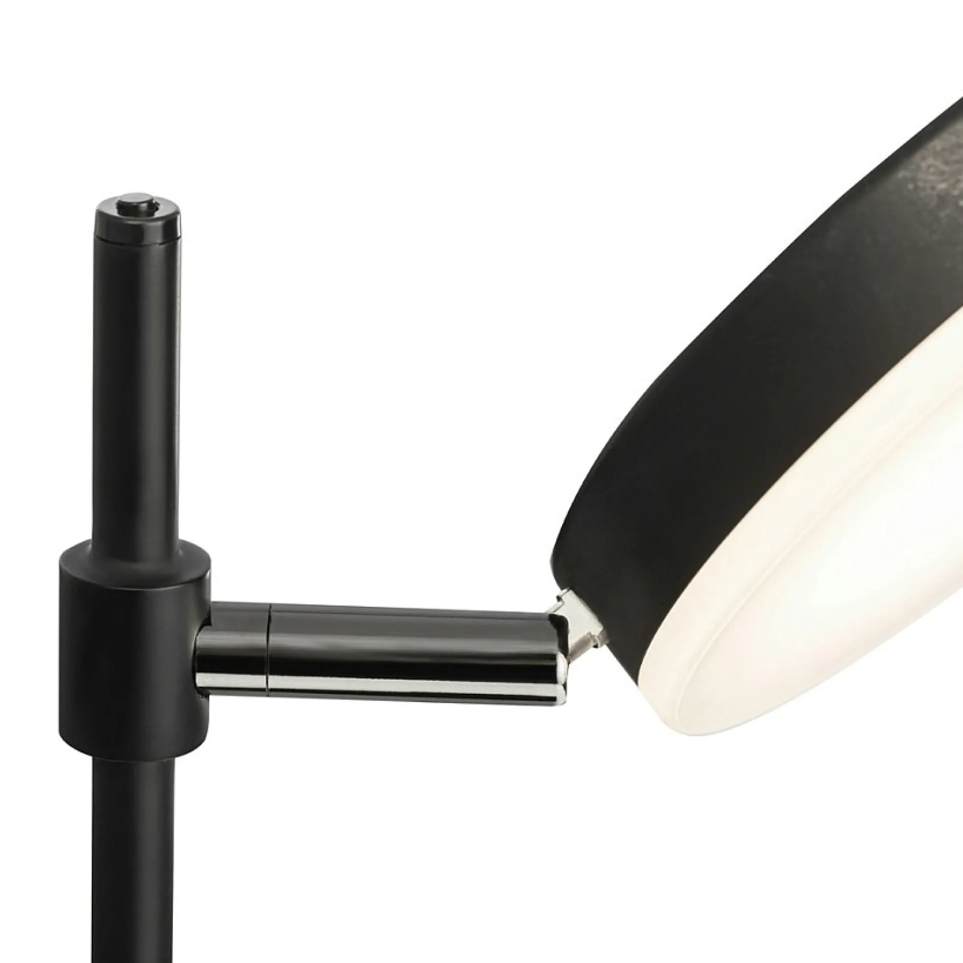 Lampe de bureau articulée LED – tête orientable noire OCALA