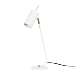 Lampe de table blanche, abat-jour orientable moderne chic SFAX