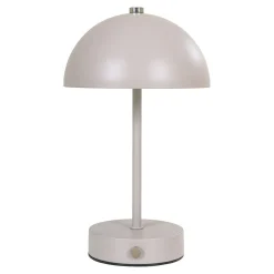 Lampe de table rechargeable en métal sable SILE