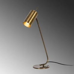 Lampe de table vintage, abat-jour tube orientable SFAX