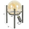 Lampe industrielle trépied style baladeuse RALF