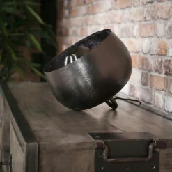Lampe à poser industrielle cloche noire PM TRIBECA