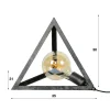 Lampe à poser industrielle forme pyramide RALF