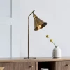 Lampe à poser vintage finition cuivrée, tête orientable SILE