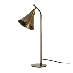Lampe à poser vintage finition cuivrée, tête orientable SILE