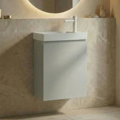 Lave-main suspendu cachemire 1 porte IRIS