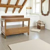 Meuble bas 2T salle de bain 120cm OLGA