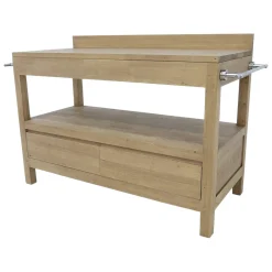 Meuble bas 2T salle de bain 120cm OLGA