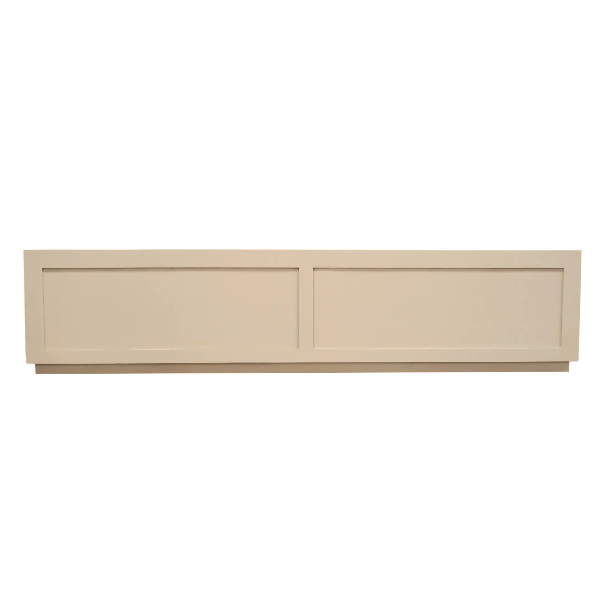 Meuble TV avec rangement bois sable 200 cm MONTARO
