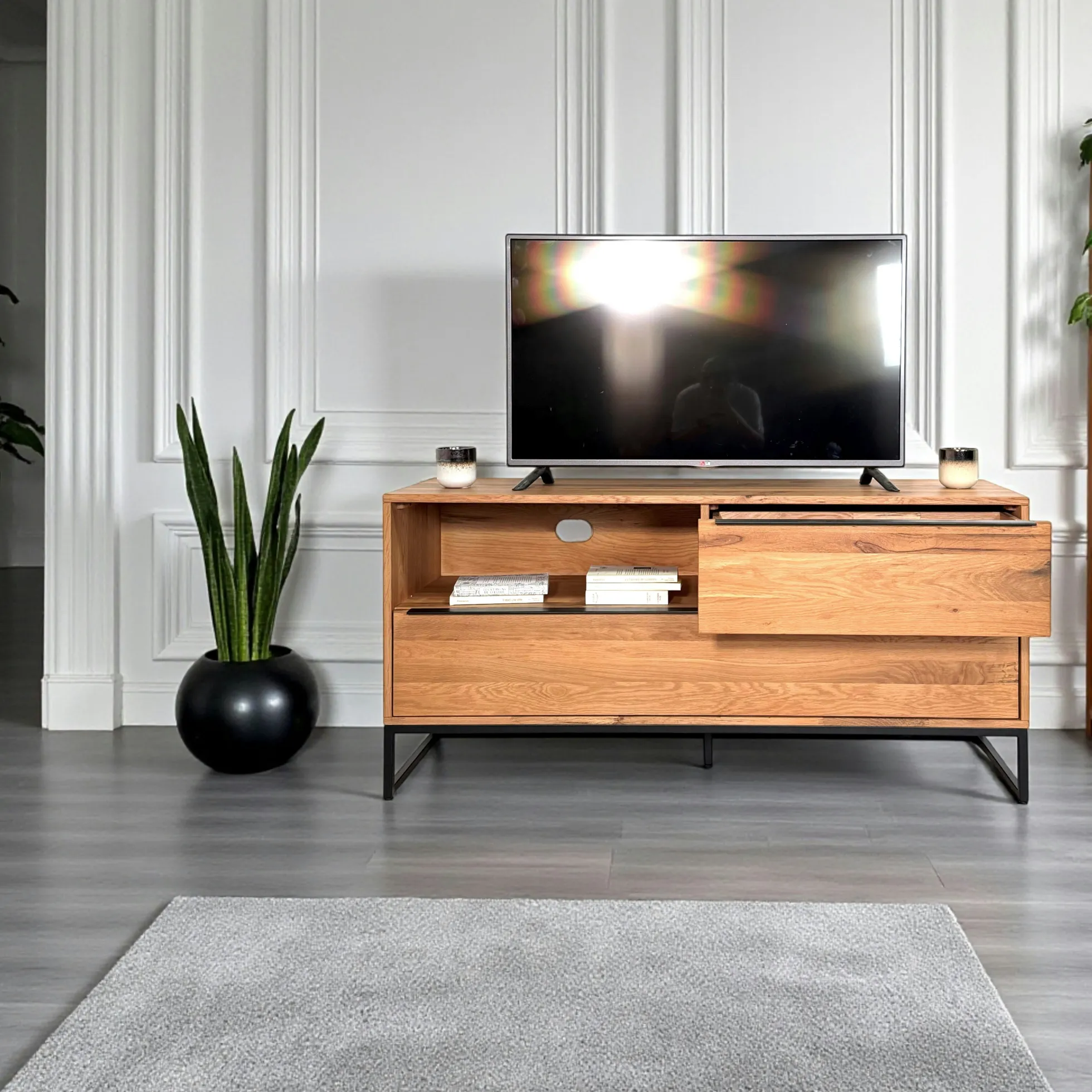 Meuble tv avec rangement VOLGA