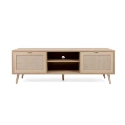 Meuble TV bohème 2 portes 1 niche centrale SONA