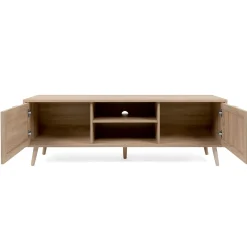 Meuble TV bohème 2 portes 1 niche centrale SONA
