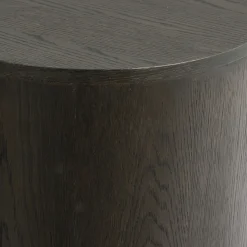 Meuble TV design en chêne brun 3 portes 180 cm LOREN
