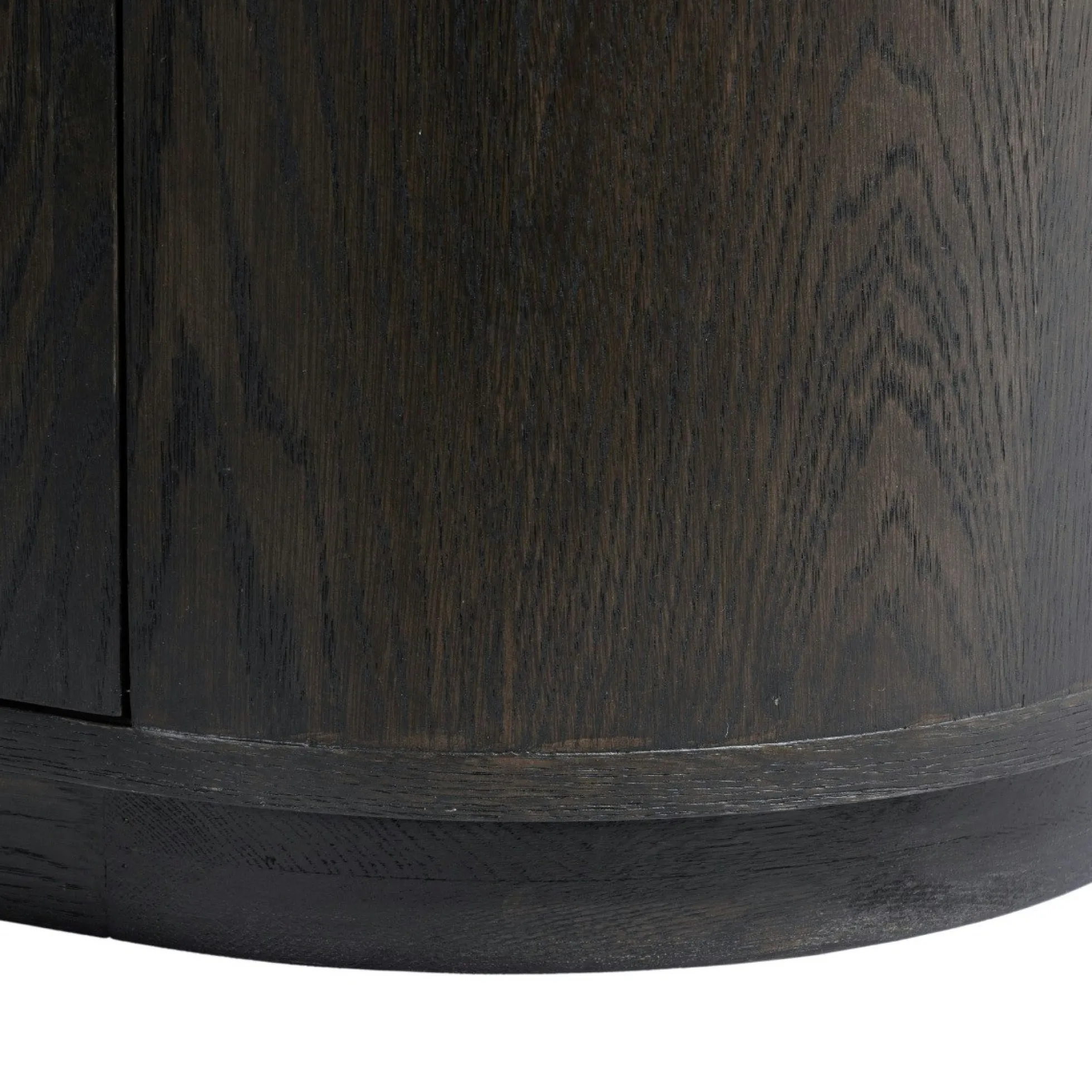 Meuble TV design en chêne brun 3 portes 180 cm LOREN