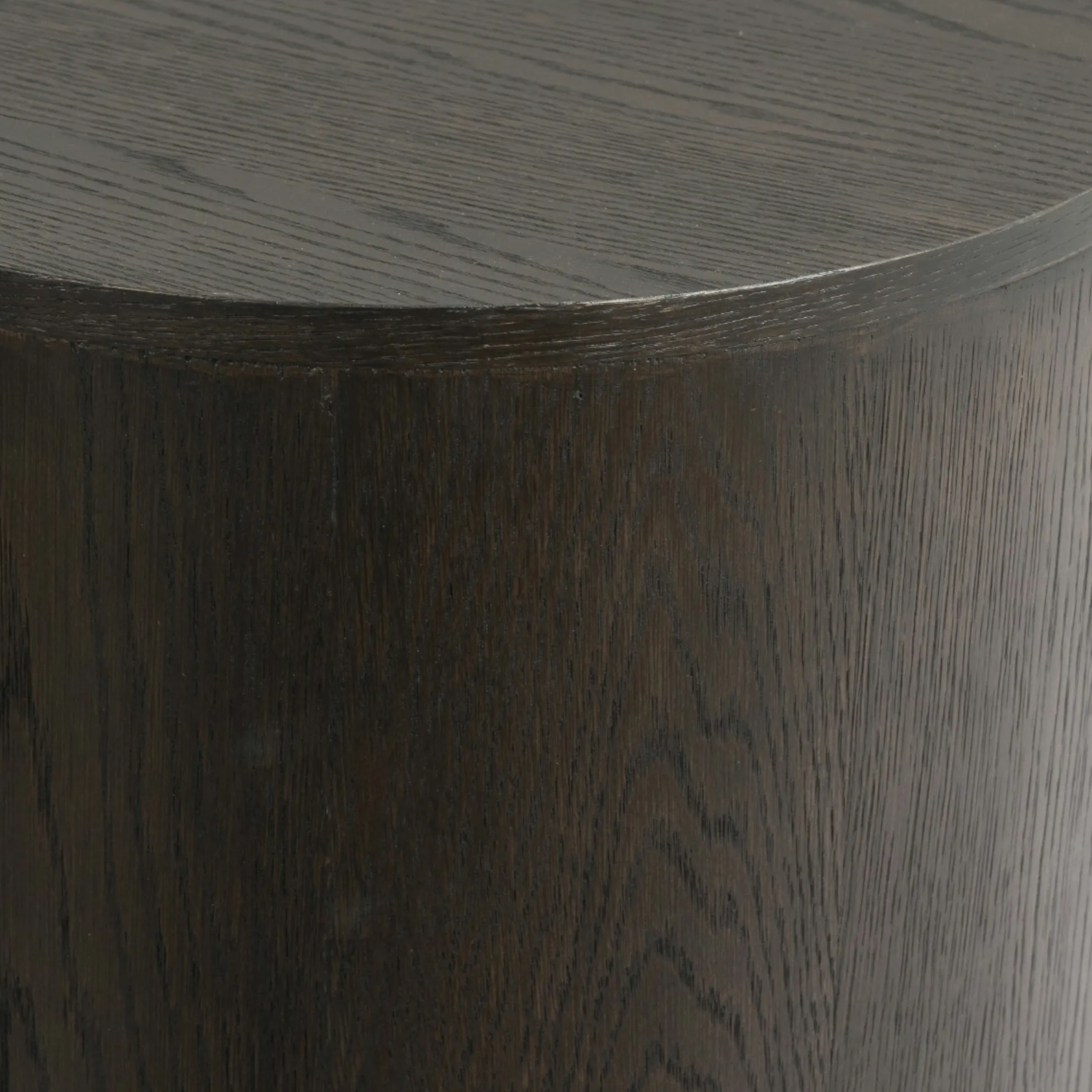 Meuble TV design en chêne brun 2 portes LOREN