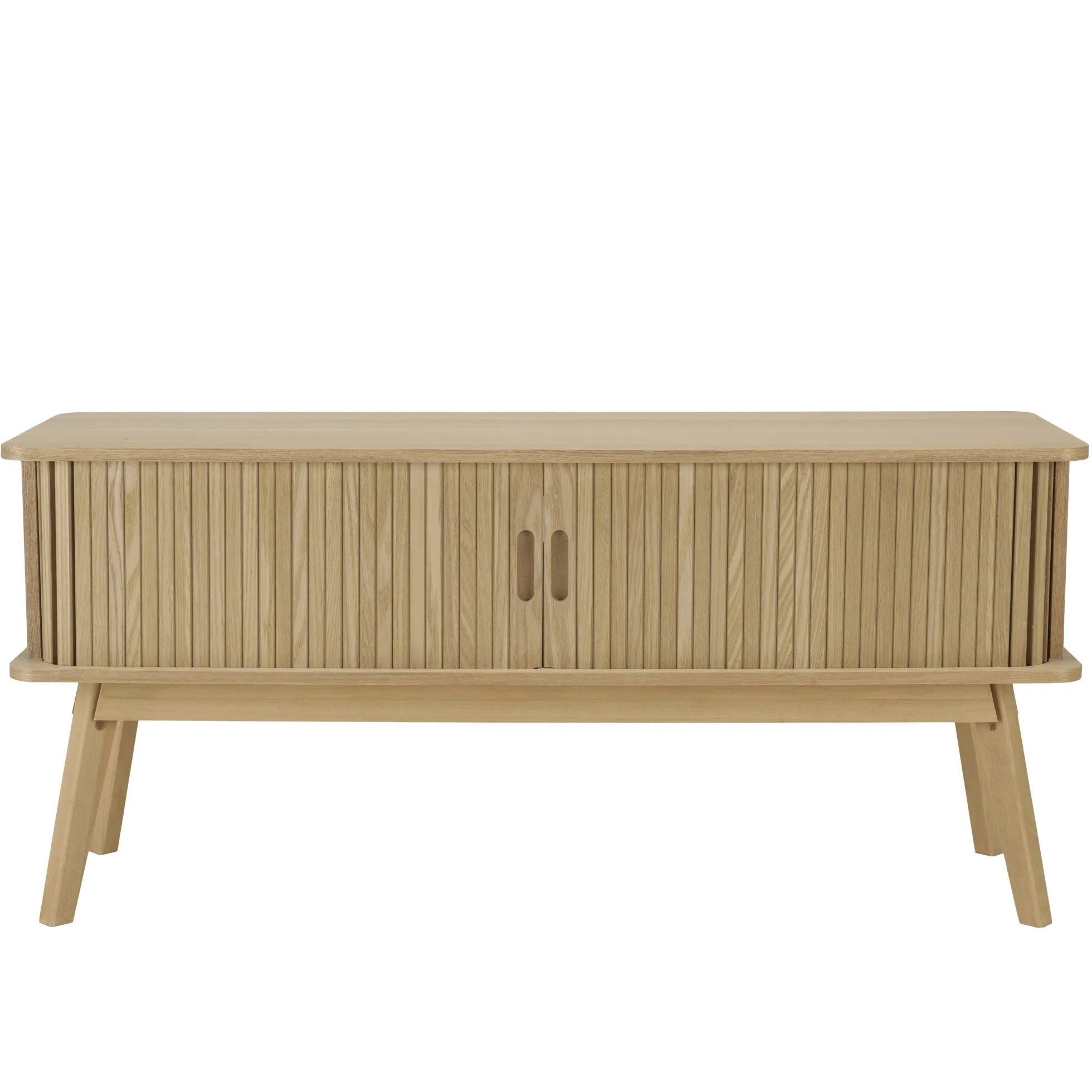 Meuble TV en bois couleur naturelle CASTILLE