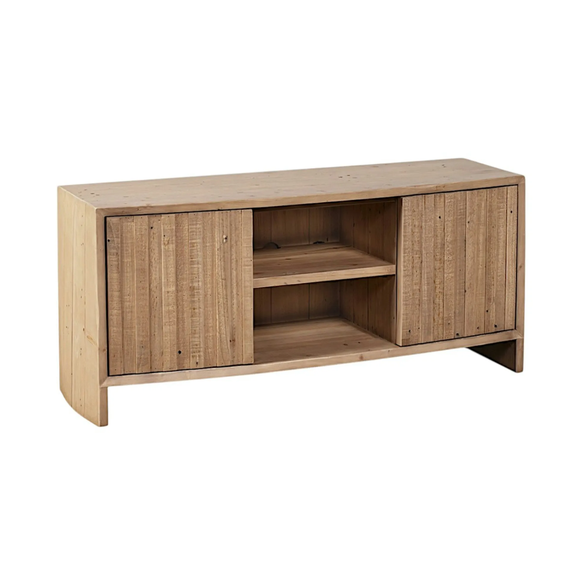 Meuble tv en bois recyclé FSC NELSON