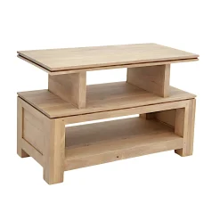 Meuble TV hévéa 90cm HELENA