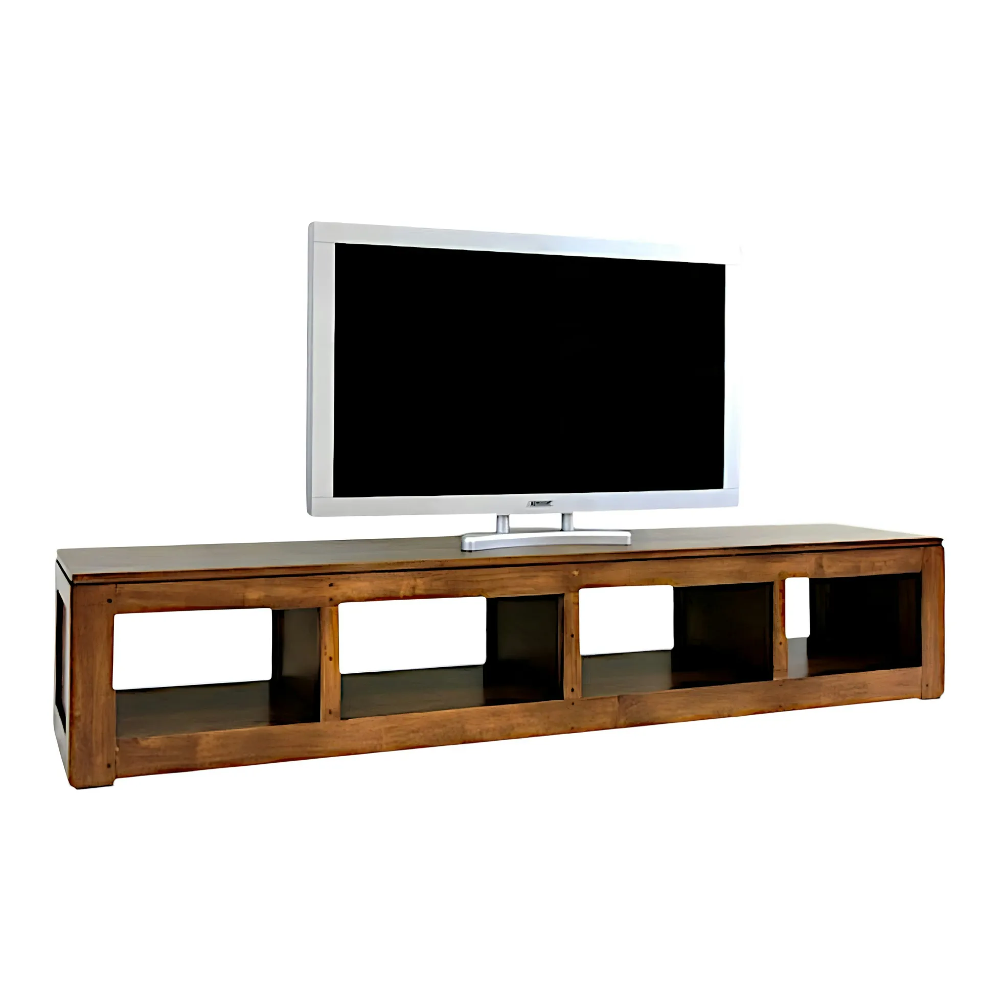 Meuble TV hévéa 200cm HELENA