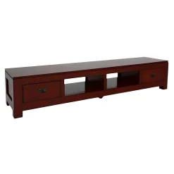 Meuble TV long bois massif HELENA
