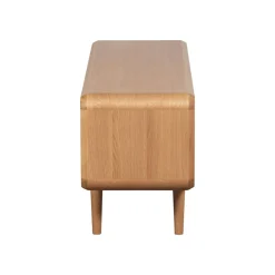 Meuble tv moderne en chêne clair DERBY