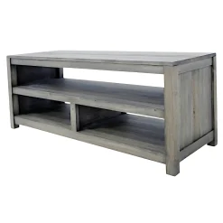 Meuble TV 3 niches hévéa 120cm GALA