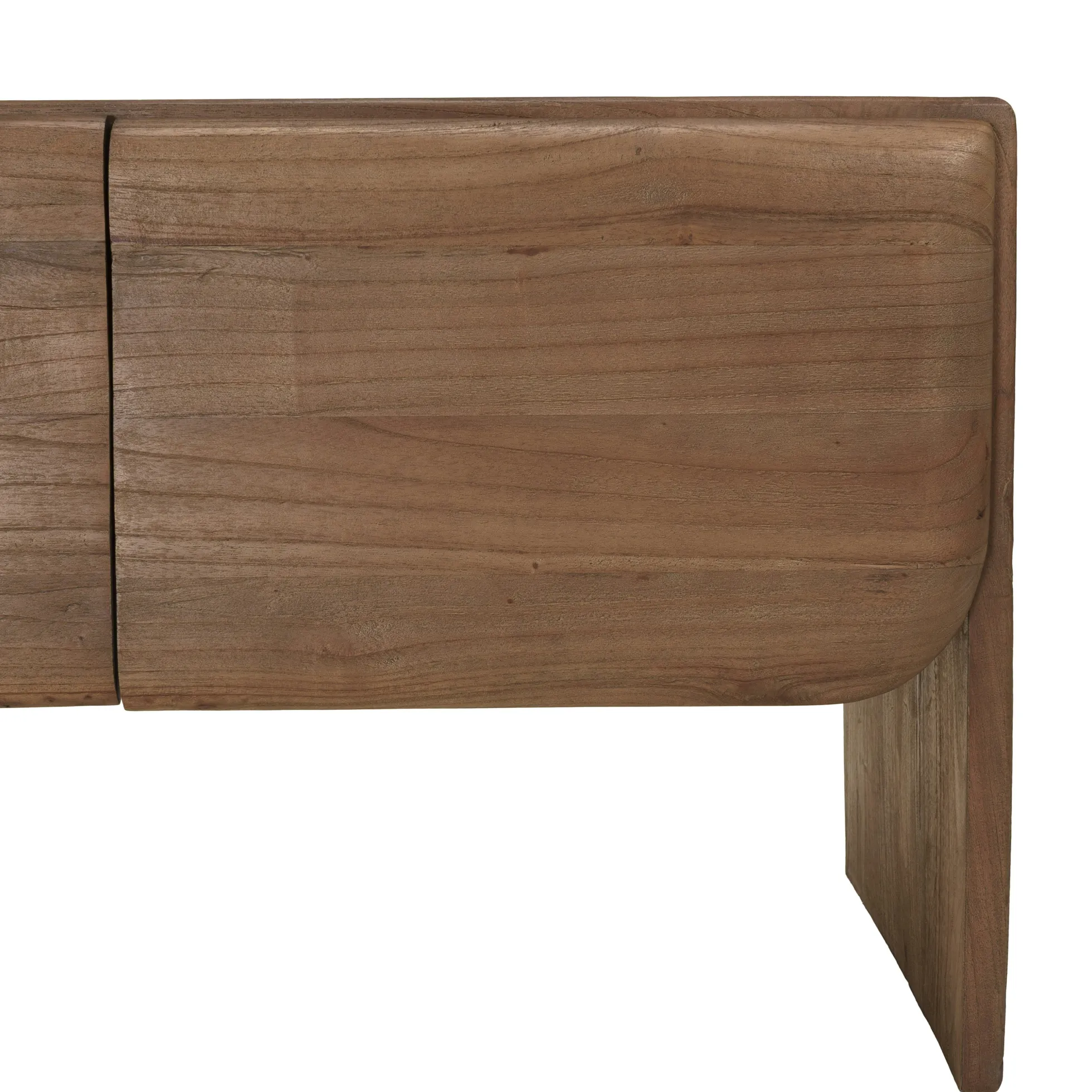 Meuble TV 4 portes en bois de mindi ARCUS