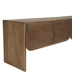 Meuble TV 4 portes en bois de mindi ARCUS