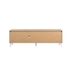 Meuble TV scandinave 2 portes 2 tiroirs ALVA