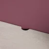 Meuble TV suspendu bois gris 2 portes AREZZO