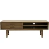 Meuble tv vintage 2 tiroirs 2 niches PADANG