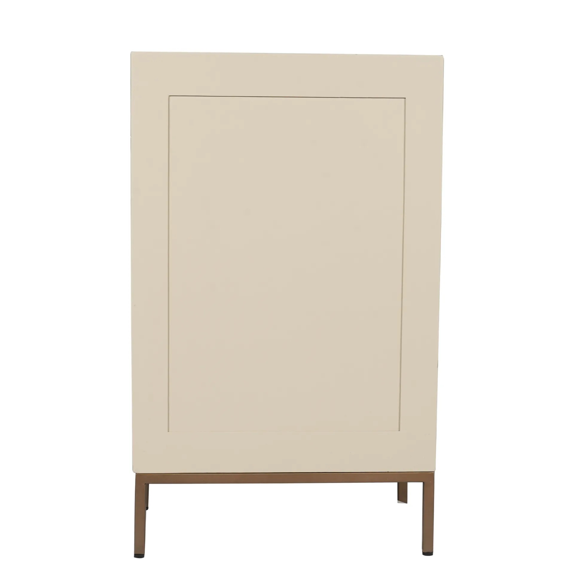 Minibar salon bois sable 1 porte 1 casier CORTINA