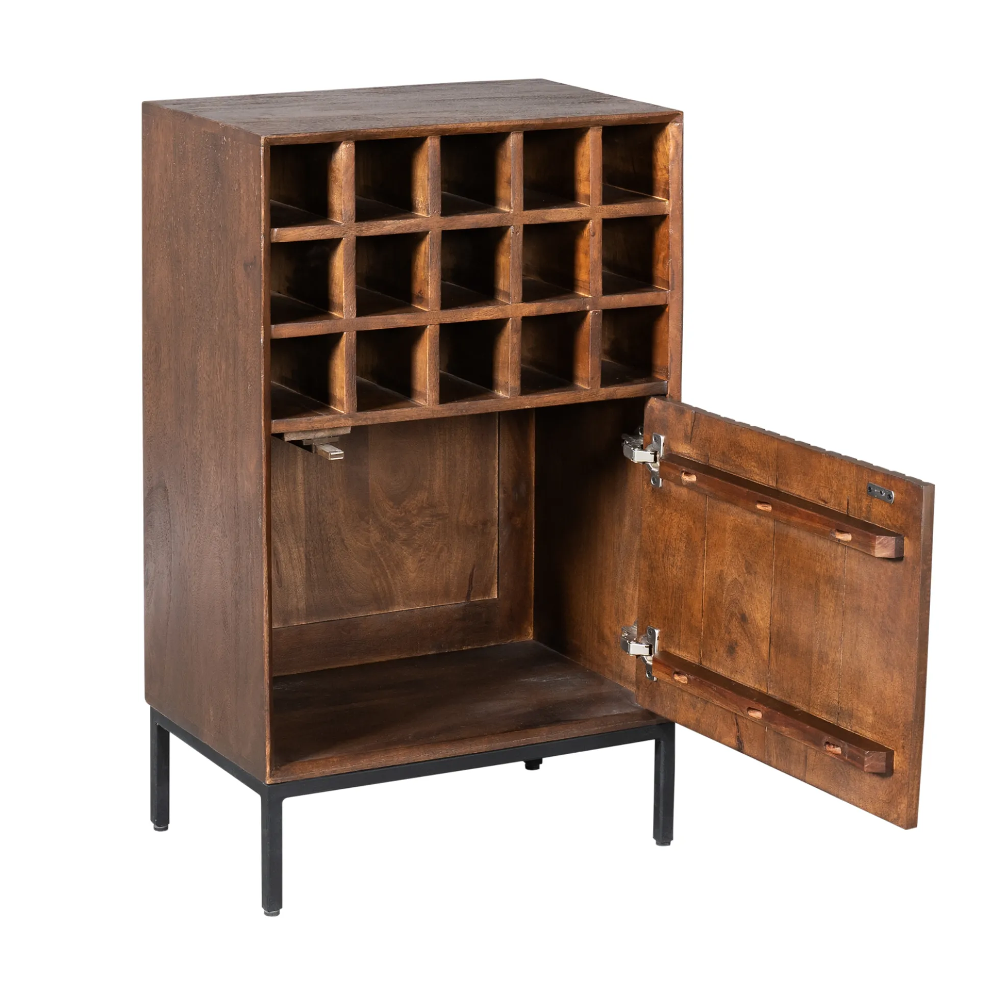Minibar vintage 1 porte 1 casier CORTINA
