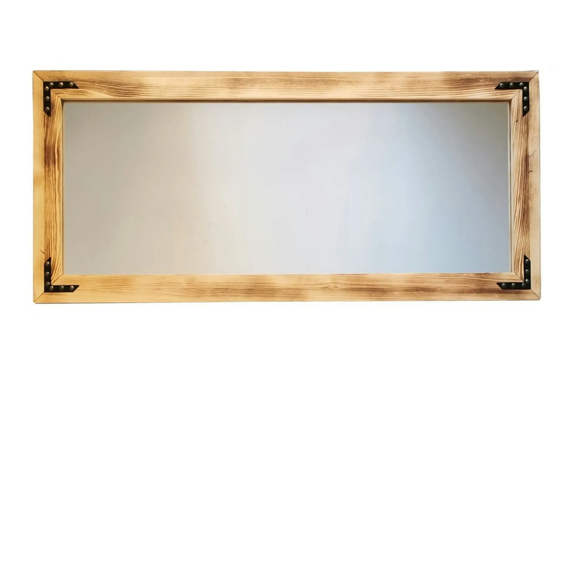 Miroir mural en bois clair - format horizontal HILO