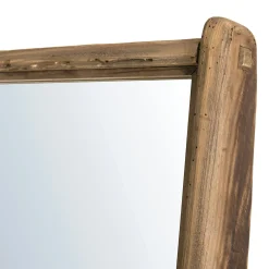 Miroir sur pied en bois de pin recyclé DENVER